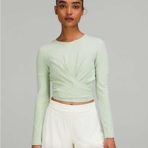 lululemon Time to Restore Nulu Long Sleeve Shirt